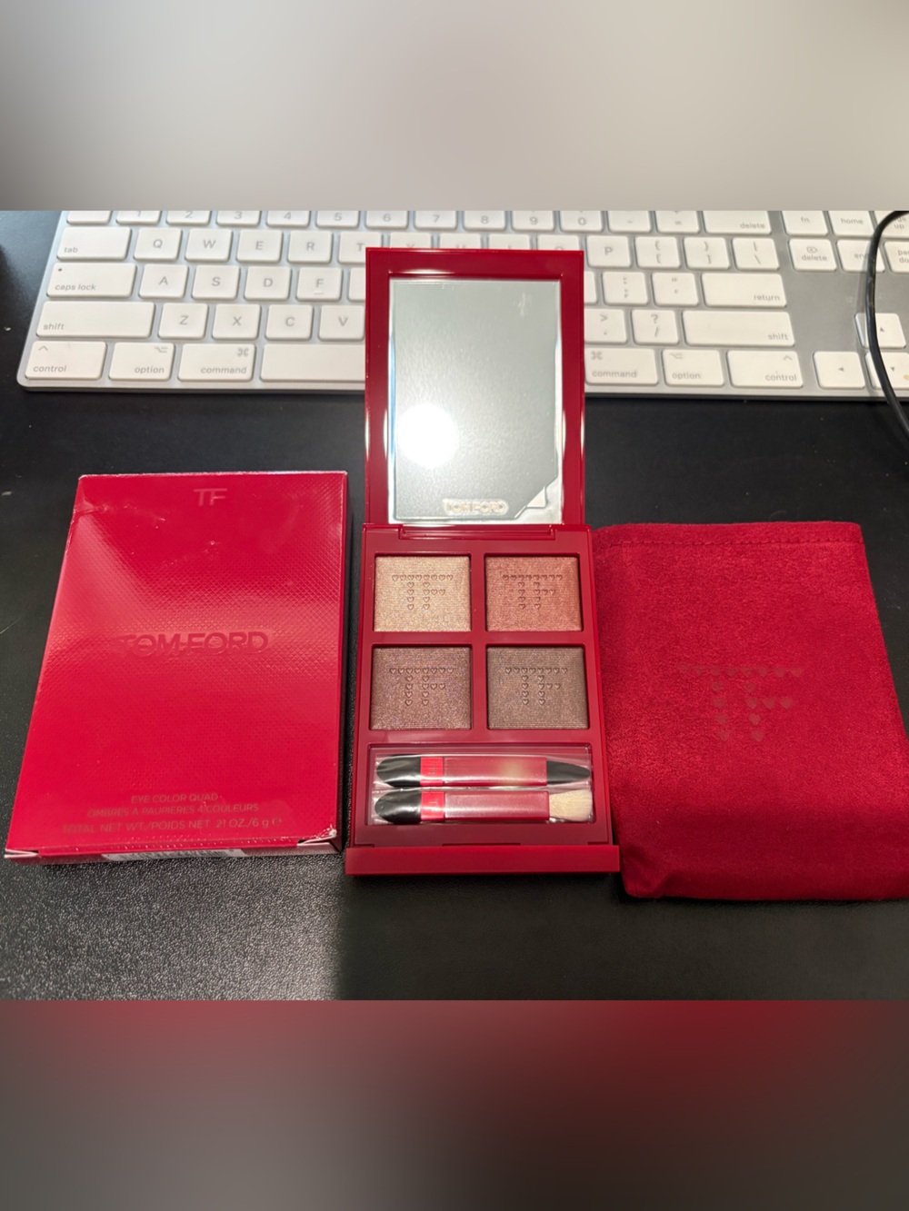 Tom Ford Eyeshadow Quad - Warm Rose & Bronze Tones